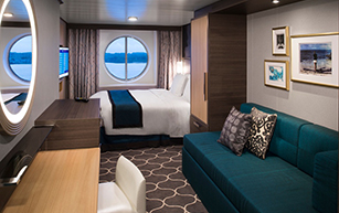 Ocean View Stateroom (Accessible), 1N