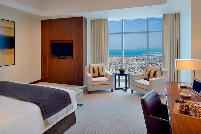 JW Marriott Dubai  Deluxe Sea View Room