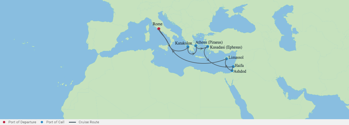 Israel & Mediterranean Cruise