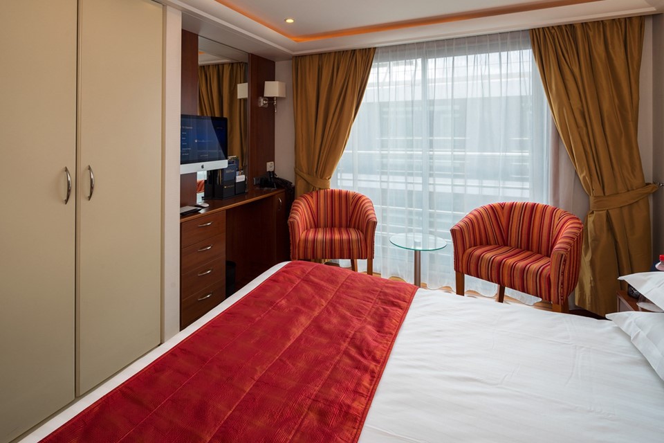 French Balcony Stateroom, A