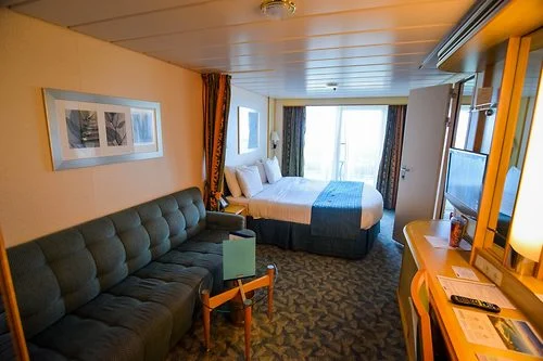 Spacious Ocean View Stateroom with Balcony, 2B